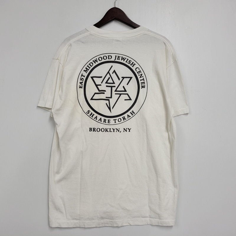 【中古品】【メンズ】 ANVIL アンビル HEXAGRAM BACK PRINT S/S TEE ヘキサグラム バックプリント 半袖Tシャツ USA製 146-260801-as-18-izu サイズ：XL カラー：ホワイト 万代Net店