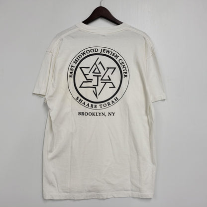【中古品】【メンズ】 ANVIL アンビル HEXAGRAM BACK PRINT S/S TEE ヘキサグラム バックプリント 半袖Tシャツ USA製 146-260801-as-18-izu サイズ：XL カラー：ホワイト 万代Net店