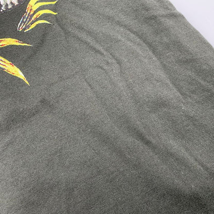 【中古品】【メンズ】 WACKO MARIA ワコマリア 白虎 JAPAN PRINT S/S TEE プリント ショートスリーブ Tシャツ 半袖 トップス 142-260516-as-14-izu サイズ：L カラー：ダークグリーン系 万代Net店