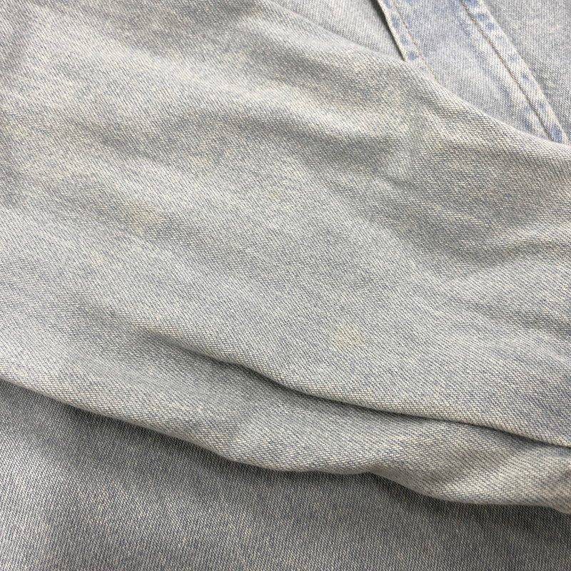 【中古品】【メンズ】 WACKO MARIA ワコマリア WASH DENIM WESTERN SHIRT MARIA 1 14AW-D-SHI-03 ウォッシュ デニム ウエスタンシャツ 長袖 142-260524-as-36-izu サイズ：M カラー：ライトインディゴ 万代Net店