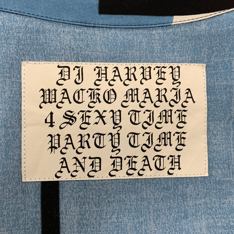 【中古品】【メンズ】 WACKO MARIA ワコマリア × DJ HARVEY DJハーヴィー L/S HAWAIIAN SHIRT ロングスリーブ ハワイアンシャツ 長袖 トップス 142-260516-as-13-izu サイズ：M カラー：マルチカラー 万代Net店