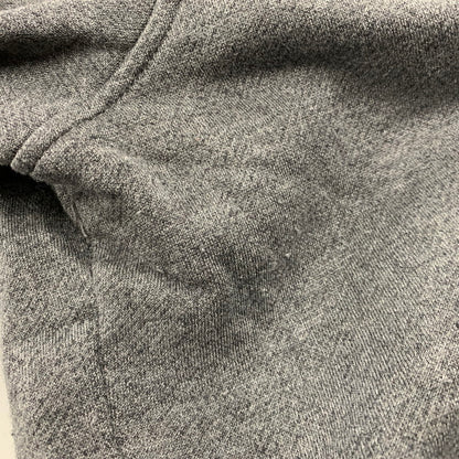 【中古品】【メンズ】 LOUIS VUITTON ルイ・ヴィトン LV LOGO LEATHER PATCH ZIPUP HOODED SWEAT SHIRT RM142Q H6Y51WJUH LVロゴ レザーパッチ ジップアップ フーディー パーカー 179-260516-as-11-izu サイズ：M カラー：グレー 万代Net店