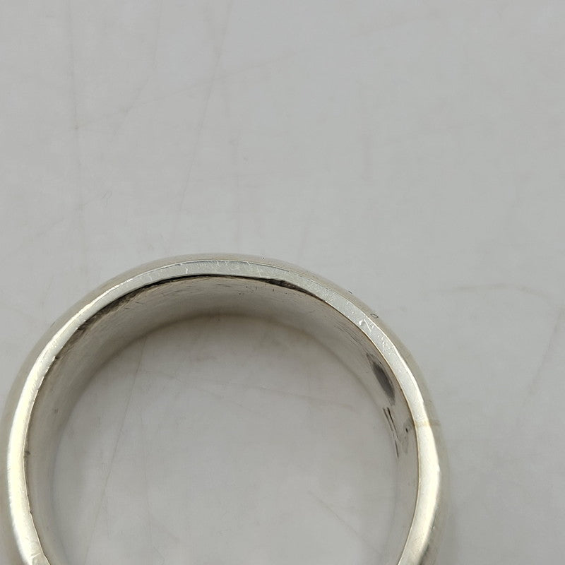 【中古品】【メンズ/レディース】 UNKNOWN SILVER950 ROUND RING シルバー950 ラウンドリング 指輪 アクセサリー 192-260523-as-06-izu カラー：シルバー 万代Net店