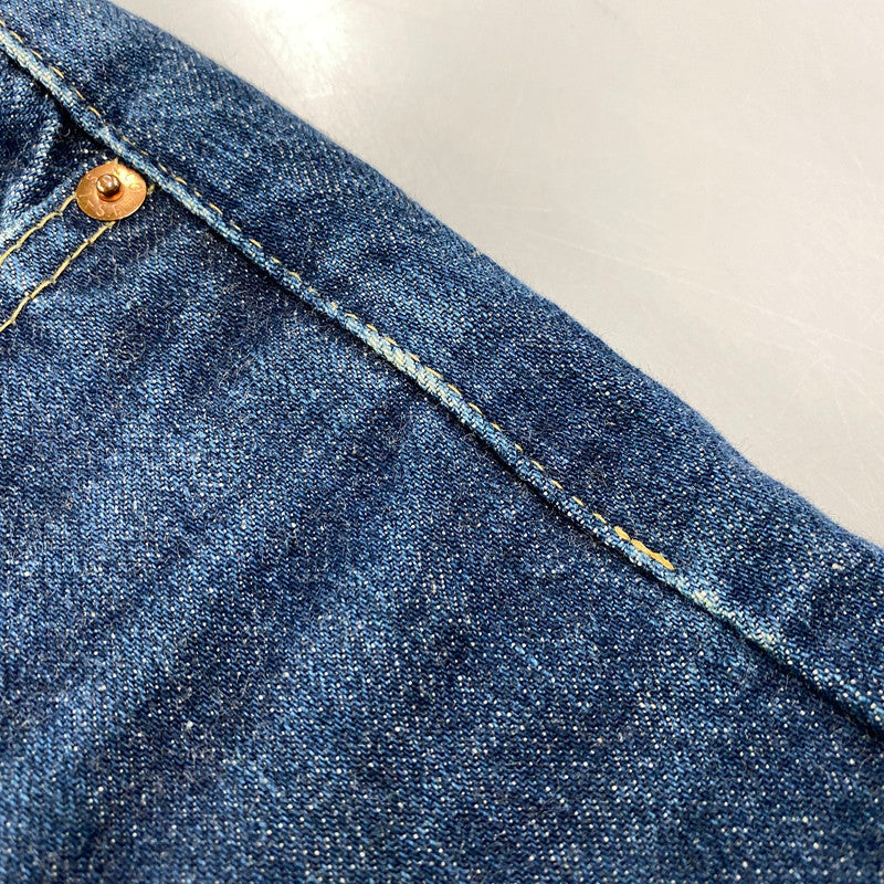 【中古品】【メンズ】 Levi's リーバイス 701XX DENIM PANTS デニムパンツ 日本製 刻印J22 シンチバック 赤耳 復刻 ジーンズ ボトムス 157-260524-as-33-izu サイズ：27×34 カラー：インディゴ 万代Net店