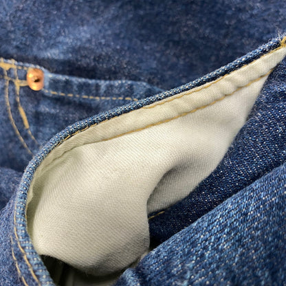 【中古品】【メンズ】 Levi's リーバイス 701XX DENIM PANTS デニムパンツ 日本製 刻印J22 シンチバック 赤耳 復刻 ジーンズ ボトムス 157-260524-as-33-izu サイズ：27×34 カラー：インディゴ 万代Net店