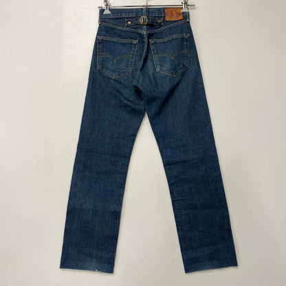 【中古品】【メンズ】 Levi's リーバイス 701XX DENIM PANTS デニムパンツ 日本製 刻印J22 シンチバック 赤耳 復刻 ジーンズ ボトムス 157-260524-as-33-izu サイズ：27×34 カラー：インディゴ 万代Net店