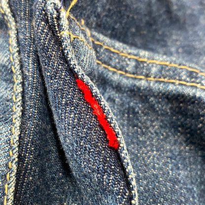 【中古品】【メンズ】 Levi's リーバイス 701XX DENIM PANTS デニムパンツ 日本製 刻印J22 シンチバック 赤耳 復刻 ジーンズ ボトムス 157-260524-as-33-izu サイズ：27×34 カラー：インディゴ 万代Net店