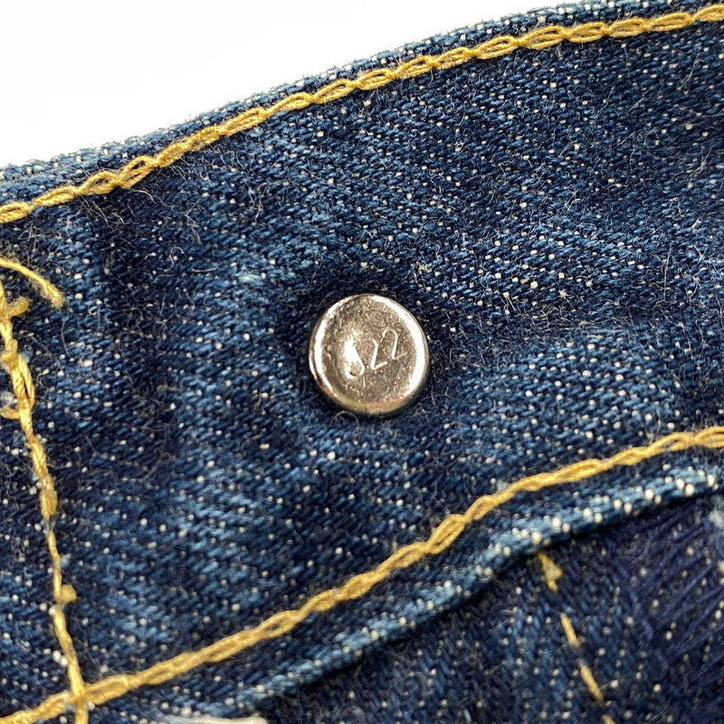 【中古品】【メンズ】 Levi's リーバイス 701XX DENIM PANTS デニムパンツ 日本製 刻印J22 シンチバック 赤耳 復刻 ジーンズ ボトムス 157-260524-as-33-izu サイズ：27×34 カラー：インディゴ 万代Net店