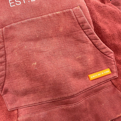 【中古品】【メンズ】 ALWAYS OUT OF STOCK オールウェイズアウトオブストック SWITCHED NOSTALGIC PULLOVER プルオーバー パーカー 142-260524-as-37-izu サイズ：M カラー：レッド系 万代Net店