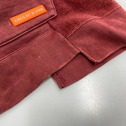 【中古品】【メンズ】 ALWAYS OUT OF STOCK オールウェイズアウトオブストック SWITCHED NOSTALGIC PULLOVER プルオーバー パーカー 142-260524-as-37-izu サイズ：M カラー：レッド系 万代Net店