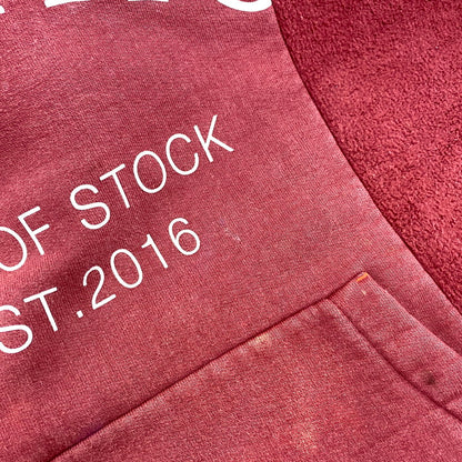 【中古品】【メンズ】 ALWAYS OUT OF STOCK オールウェイズアウトオブストック SWITCHED NOSTALGIC PULLOVER プルオーバー パーカー 142-260524-as-37-izu サイズ：M カラー：レッド系 万代Net店