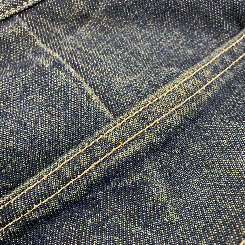 【中古品】【レディース】 MM6 MAISON MARGIELA エムエムシックス メゾン マルジェラ CUT-OFF DENIM PAINTER PANTS S52LA0069 カットオフ デニムペインターパンツ 168-260516-as-26-izu サイズ：38 カラー：インディゴ 万代Net店
