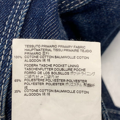 【中古品】【レディース】 MM6 MAISON MARGIELA エムエムシックス メゾン マルジェラ CUT-OFF DENIM PAINTER PANTS S52LA0069 カットオフ デニムペインターパンツ 168-260516-as-26-izu サイズ：38 カラー：インディゴ 万代Net店
