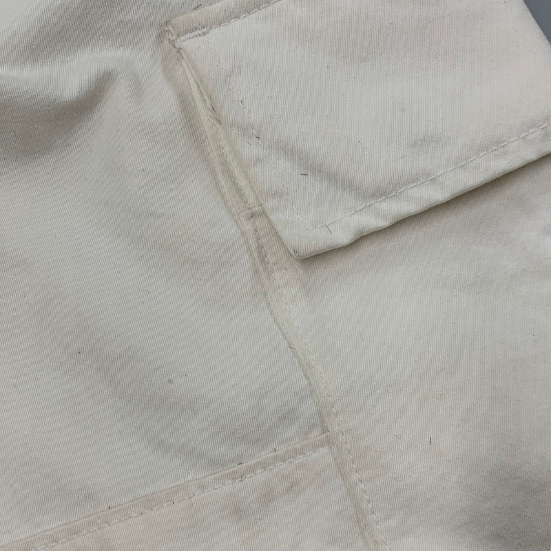 【中古品】【メンズ】 AMACHI. アマチ DOUBLE KNEE CARGO PANTS 011D ダブルニー カーゴパンツ ボトムス 151-260519-as-14-izu サイズ：5 カラー：オフホワイト 万代Net店