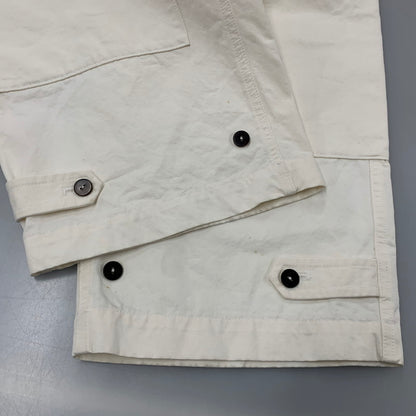 【中古品】【メンズ】 AMACHI. アマチ DOUBLE KNEE CARGO PANTS 011D ダブルニー カーゴパンツ ボトムス 151-260519-as-14-izu サイズ：5 カラー：オフホワイト 万代Net店