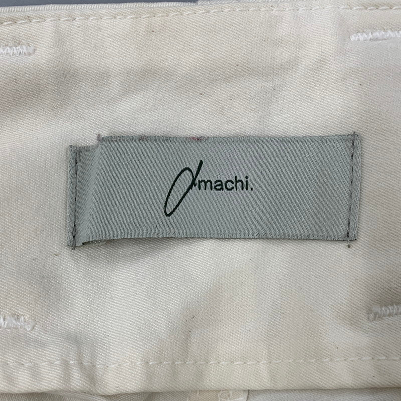 【中古品】【メンズ】 AMACHI. アマチ DOUBLE KNEE CARGO PANTS 011D ダブルニー カーゴパンツ ボトムス 151-260519-as-14-izu サイズ：5 カラー：オフホワイト 万代Net店