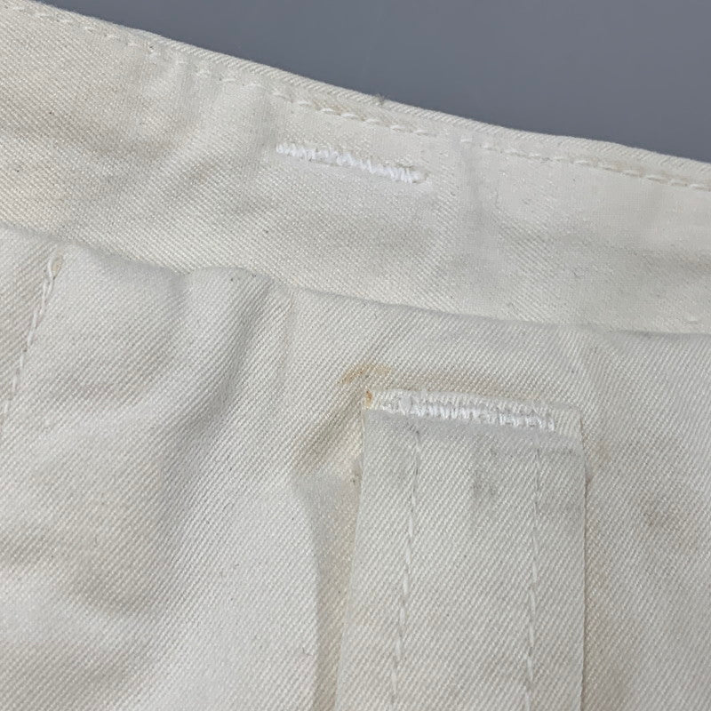 【中古品】【メンズ】 AMACHI. アマチ DOUBLE KNEE CARGO PANTS 011D ダブルニー カーゴパンツ ボトムス 151-260519-as-14-izu サイズ：5 カラー：オフホワイト 万代Net店