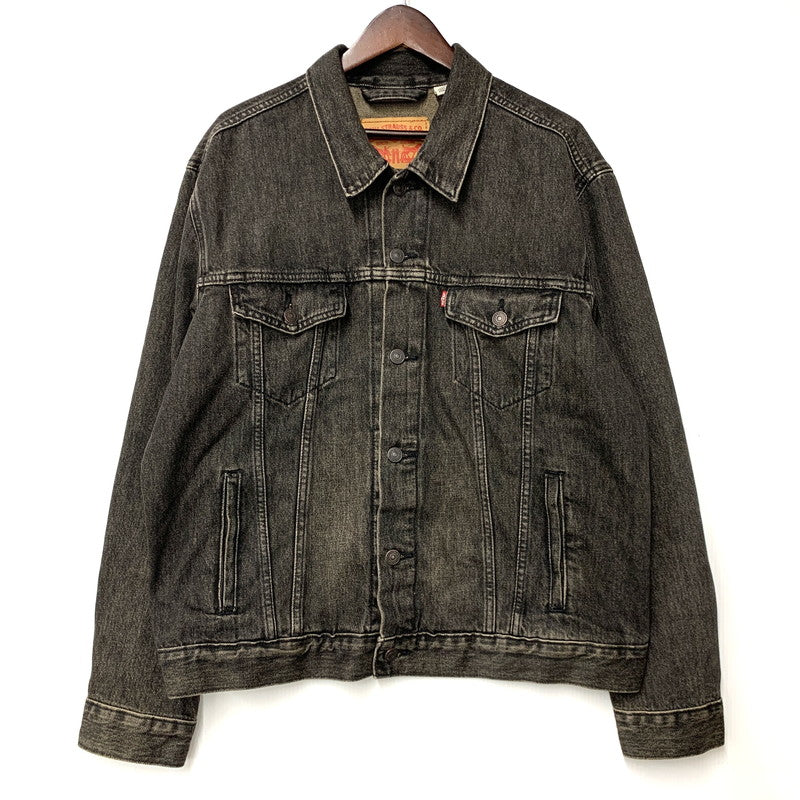 【中古品】【メンズ】 Levi's リーバイス STANDARD TYPE3 DENIM TRACKER JACKET PC9-72334-0584 3rdタイプ デニム トラッカージャケット アウター 147-260516-as-28-izu サイズ：L カラー：ブラック 万代Net店