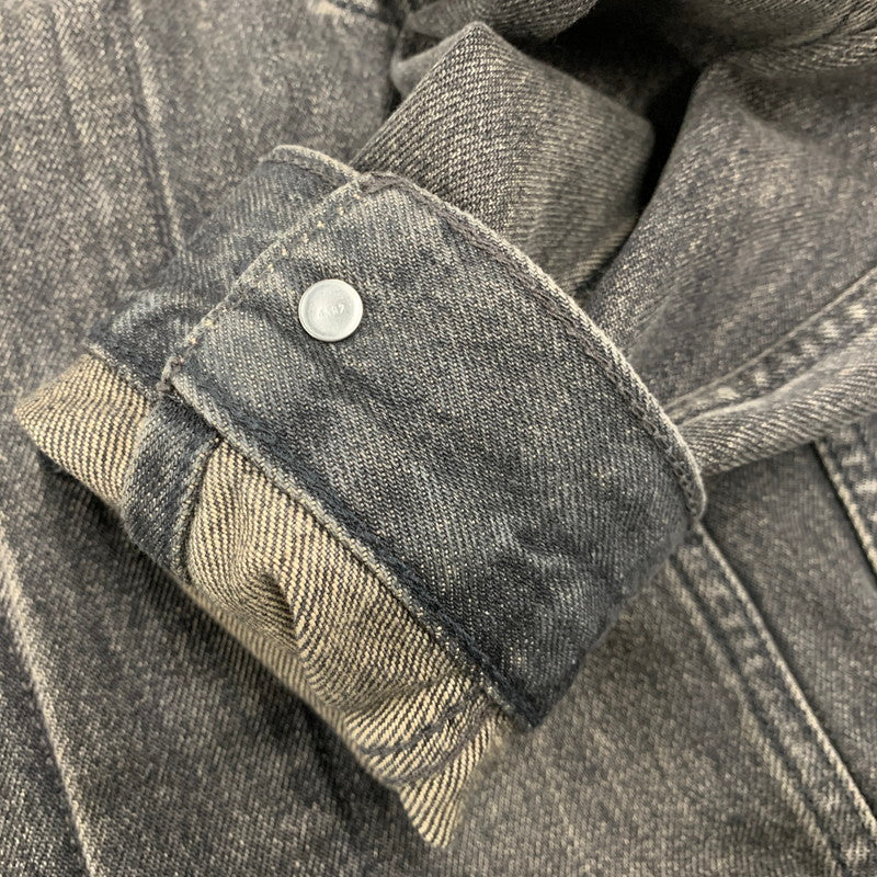 【中古品】【メンズ】 Levi's リーバイス STANDARD TYPE3 DENIM TRACKER JACKET PC9-72334-0584 3rdタイプ デニム トラッカージャケット アウター 147-260516-as-28-izu サイズ：L カラー：ブラック 万代Net店