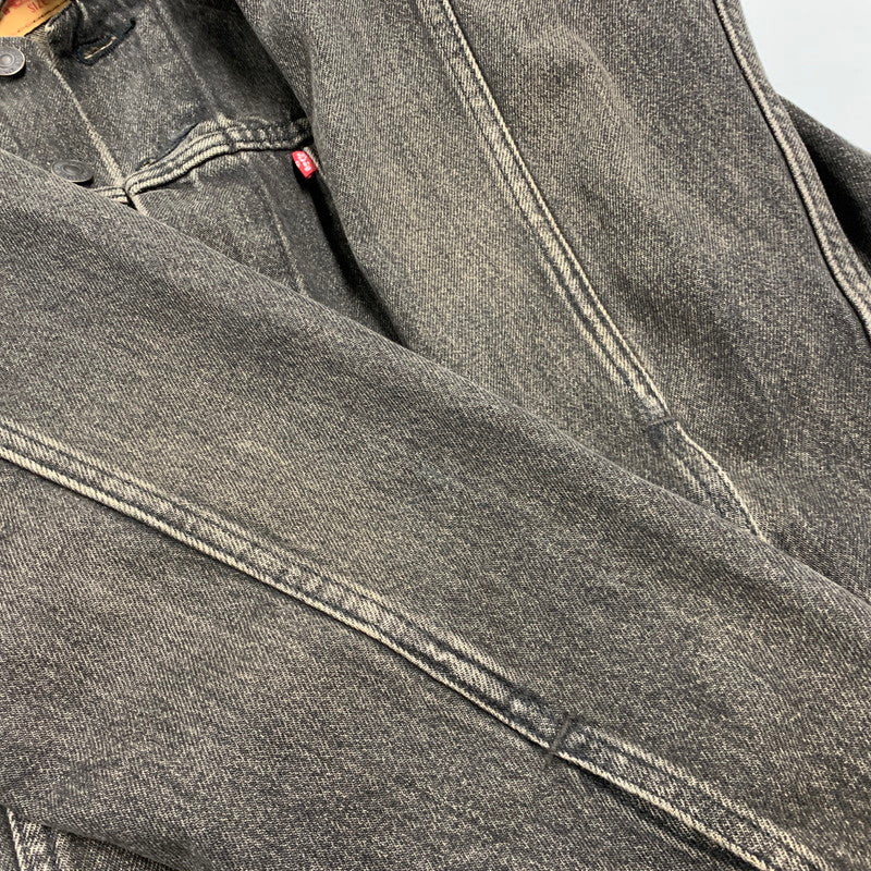 【中古品】【メンズ】 Levi's リーバイス STANDARD TYPE3 DENIM TRACKER JACKET PC9-72334-0584 3rdタイプ デニム トラッカージャケット アウター 147-260516-as-28-izu サイズ：L カラー：ブラック 万代Net店