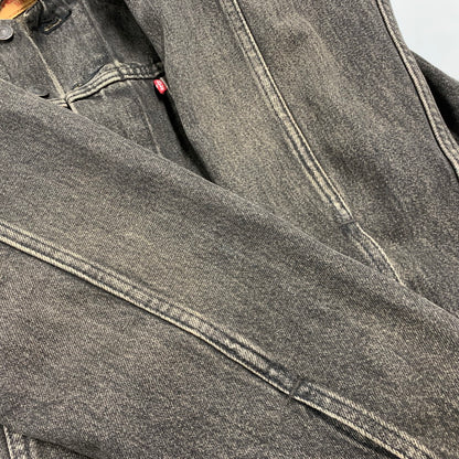 【中古品】【メンズ】 Levi's リーバイス STANDARD TYPE3 DENIM TRACKER JACKET PC9-72334-0584 3rdタイプ デニム トラッカージャケット アウター 147-260516-as-28-izu サイズ：L カラー：ブラック 万代Net店