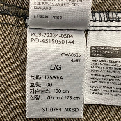 【中古品】【メンズ】 Levi's リーバイス STANDARD TYPE3 DENIM TRACKER JACKET PC9-72334-0584 3rdタイプ デニム トラッカージャケット アウター 147-260516-as-28-izu サイズ：L カラー：ブラック 万代Net店