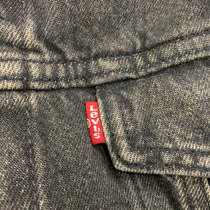 【中古品】【メンズ】 Levi's リーバイス STANDARD TYPE3 DENIM TRACKER JACKET PC9-72334-0584 3rdタイプ デニム トラッカージャケット アウター 147-260516-as-28-izu サイズ：L カラー：ブラック 万代Net店