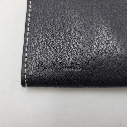 【中古美品】【メンズ/レディース】 Paul Smith ポール・スミス LEATHER CARD CASE PSY616 レザー カードケース 200-260523-as-09-izu カラー：ブラック 万代Net店