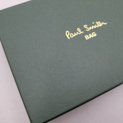 【中古美品】【メンズ/レディース】 Paul Smith ポール・スミス LEATHER CARD CASE PSY616 レザー カードケース 200-260523-as-09-izu カラー：ブラック 万代Net店