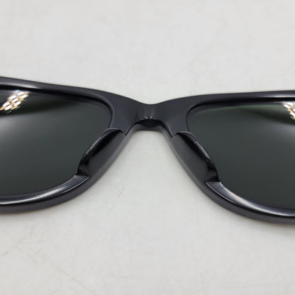 【中古品】【メンズ/レディース】 Ray-Ban レイバン WAYFARER SUNGLASSES RB2140-A ウェイファーラー サングラス 203-260523-as-02-izu サイズ：50□22 カラー：ブラック×グリーン 万代Net店