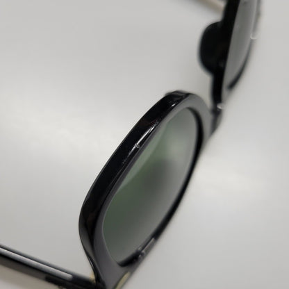 【中古品】【メンズ/レディース】 Ray-Ban レイバン WAYFARER SUNGLASSES RB2140-A ウェイファーラー サングラス 203-260523-as-02-izu サイズ：50□22 カラー：ブラック×グリーン 万代Net店