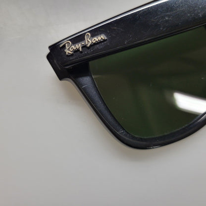 【中古品】【メンズ/レディース】 Ray-Ban レイバン WAYFARER SUNGLASSES RB2140-A ウェイファーラー サングラス 203-260523-as-02-izu サイズ：50□22 カラー：ブラック×グリーン 万代Net店
