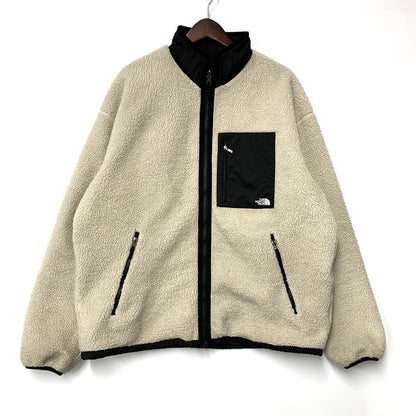【中古品】【メンズ】 THE NORTH FACE ザ・ノースフェイス REVERSIBLE EXTREME PILE FLEECE JACKET NP72536 リバーシブル エクストリーム パイル フリース ジャケット アウター 144-260516-as-27-izu サイズ：XL カラー：ブラック/ベージュ 万代Net店