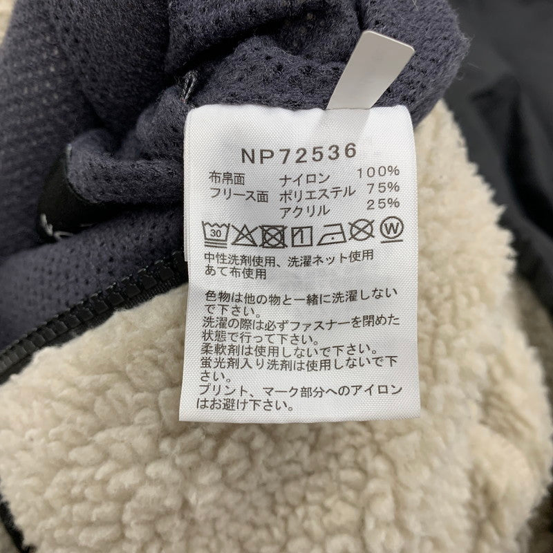 【中古品】【メンズ】 THE NORTH FACE ザ・ノースフェイス REVERSIBLE EXTREME PILE FLEECE JACKET NP72536 リバーシブル エクストリーム パイル フリース ジャケット アウター 144-260516-as-27-izu サイズ：XL カラー：ブラック/ベージュ 万代Net店