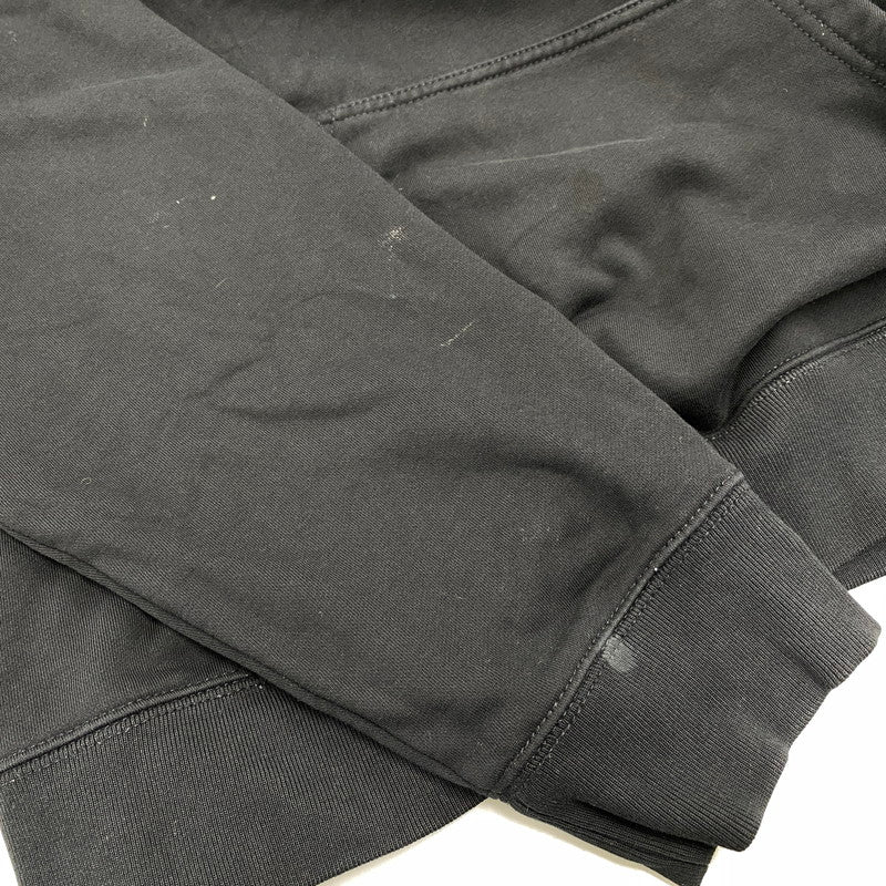 【中古品】【メンズ】 COACH コーチ CAF72 LEATHERWARE COLLAGE RELAXED HOODIE レザーウェア コラージュ リラックスド フーディー トップス 長袖 141-260518-cs-08-izu サイズ：XL カラー：ブラック 万代Net店