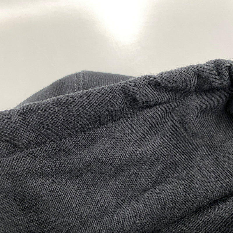 【中古品】【メンズ】 COACH コーチ CAF72 LEATHERWARE COLLAGE RELAXED HOODIE レザーウェア コラージュ リラックスド フーディー トップス 長袖 141-260518-cs-08-izu サイズ：XL カラー：ブラック 万代Net店