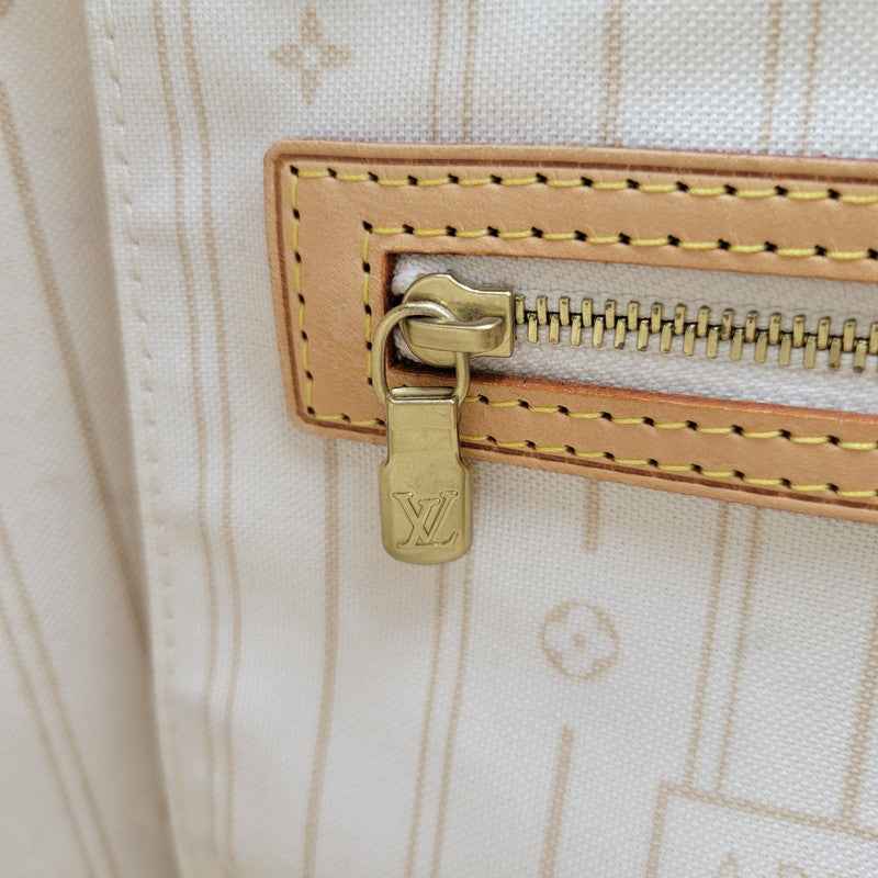 【中古品】【メンズ/レディース】 LOUIS VUITTON ルイ・ヴィトン N51107 旧型 ダミエ・アズール ネヴァーフルMM トートバッグ 179-260516-kh-12-izu カラー：クリーム系 万代Net店