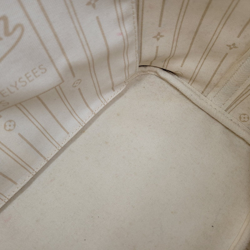 【中古品】【メンズ/レディース】 LOUIS VUITTON ルイ・ヴィトン N51107 旧型 ダミエ・アズール ネヴァーフルMM トートバッグ 179-260516-kh-12-izu カラー：クリーム系 万代Net店