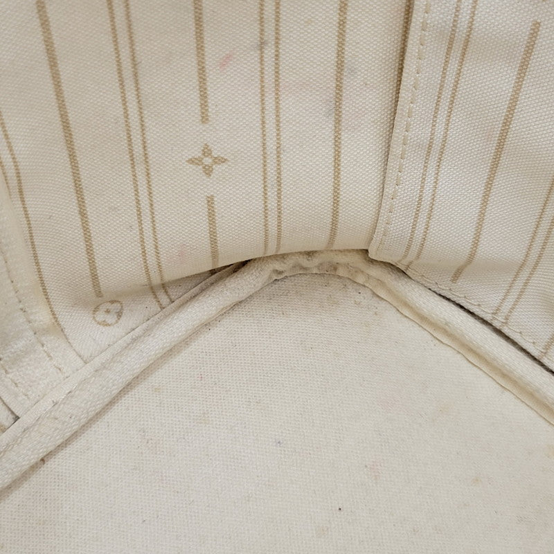 【中古品】【メンズ/レディース】 LOUIS VUITTON ルイ・ヴィトン N51107 旧型 ダミエ・アズール ネヴァーフルMM トートバッグ 179-260516-kh-12-izu カラー：クリーム系 万代Net店