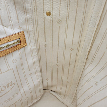 【中古品】【メンズ/レディース】 LOUIS VUITTON ルイ・ヴィトン N51107 旧型 ダミエ・アズール ネヴァーフルMM トートバッグ 179-260516-kh-12-izu カラー：クリーム系 万代Net店