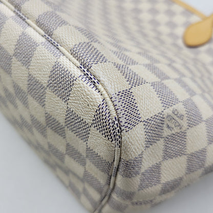 【中古品】【メンズ/レディース】 LOUIS VUITTON ルイ・ヴィトン N51107 旧型 ダミエ・アズール ネヴァーフルMM トートバッグ 179-260516-kh-12-izu カラー：クリーム系 万代Net店