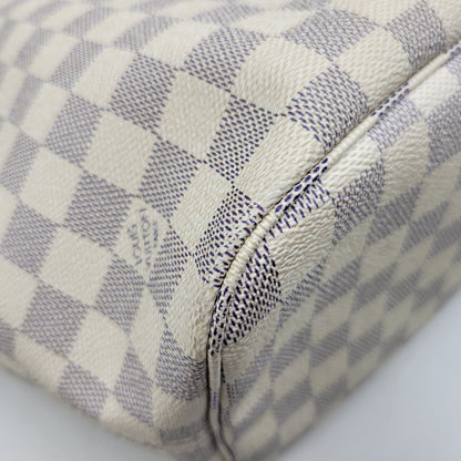 【中古品】【メンズ/レディース】 LOUIS VUITTON ルイ・ヴィトン N51107 旧型 ダミエ・アズール ネヴァーフルMM トートバッグ 179-260516-kh-12-izu カラー：クリーム系 万代Net店