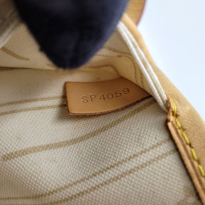 【中古品】【メンズ/レディース】 LOUIS VUITTON ルイ・ヴィトン N51107 旧型 ダミエ・アズール ネヴァーフルMM トートバッグ 179-260516-kh-12-izu カラー：クリーム系 万代Net店