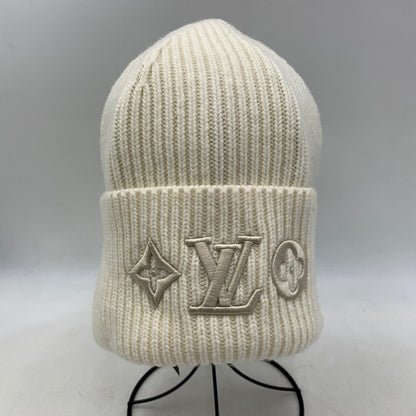 【中古品】【メンズ/レディース】 LOUIS VUITTON ルイ・ヴィトン MM77873 ビーニー･LV ヘッドライン ニット帽 帽子 179-260516-as-23-izu サイズ：S カラー：ブロン 万代Net店