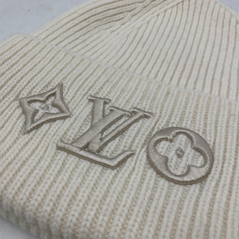 【中古品】【メンズ/レディース】 LOUIS VUITTON ルイ・ヴィトン MM77873 ビーニー･LV ヘッドライン ニット帽 帽子 179-260516-as-23-izu サイズ：S カラー：ブロン 万代Net店