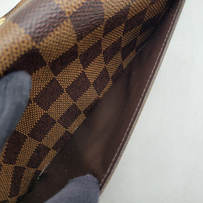 【中古品】【メンズ/レディース】 LOUIS VUITTON ルイ・ヴィトン N63209 ダミエ エベヌ ポルトフォイユサラ 財布 179-260516-kh-13-izu カラー：ブラウン 万代Net店