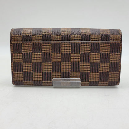 【中古品】【メンズ/レディース】 LOUIS VUITTON ルイ・ヴィトン N63209 ダミエ エベヌ ポルトフォイユサラ 財布 179-260516-kh-13-izu カラー：ブラウン 万代Net店