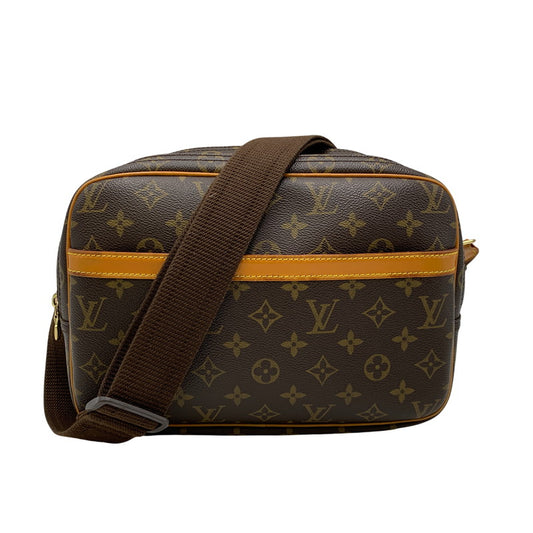 【現状渡し品】【メンズ/レディース】 LOUIS VUITTON ルイ・ヴィトン M45254 SP0074 モノグラム リポーター PM ショルダーバッグ カバン 179-260519-kh-09-izu カラー：ブラウン 万代Net店