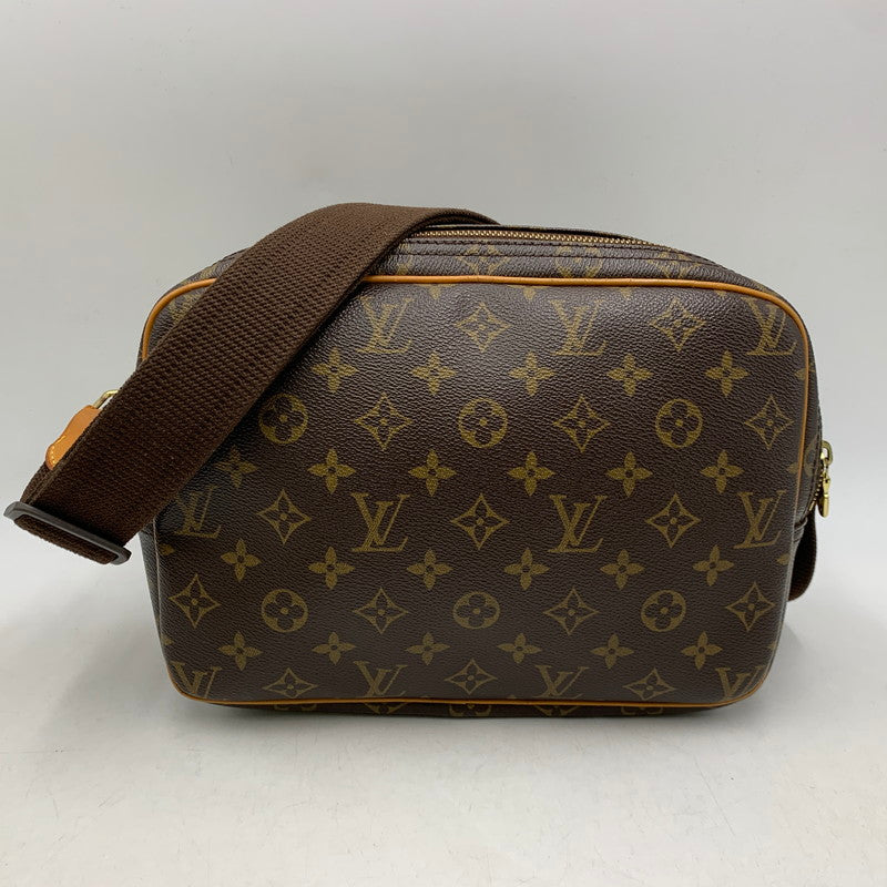 【現状渡し品】【メンズ/レディース】 LOUIS VUITTON ルイ・ヴィトン M45254 SP0074 モノグラム リポーター PM ショルダーバッグ カバン 179-260519-kh-09-izu カラー：ブラウン 万代Net店