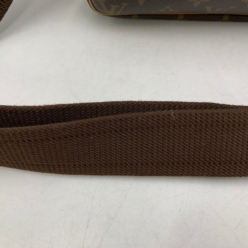 【現状渡し品】【メンズ/レディース】 LOUIS VUITTON ルイ・ヴィトン M45254 SP0074 モノグラム リポーター PM ショルダーバッグ カバン 179-260519-kh-09-izu カラー：ブラウン 万代Net店